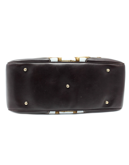 Gucci Bauletto Tela Azzurro