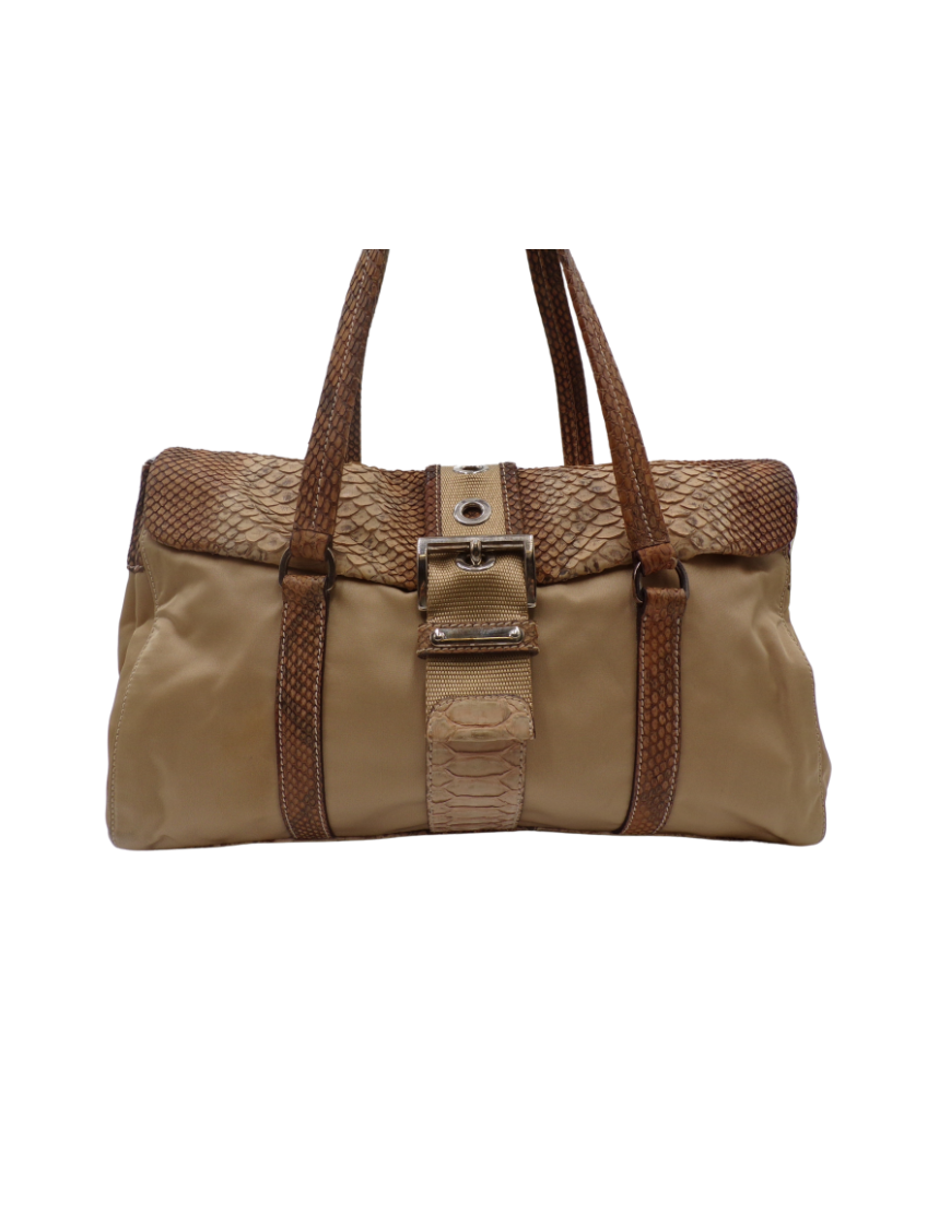 Prada Tessuto City e Pelle Esotica