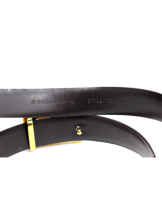 Gucci Cintura Pelle Beige