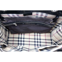 Burberry Shopping Tela Grigia