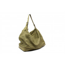 Bottega Veneta Borsa Weekend Pelle Beige