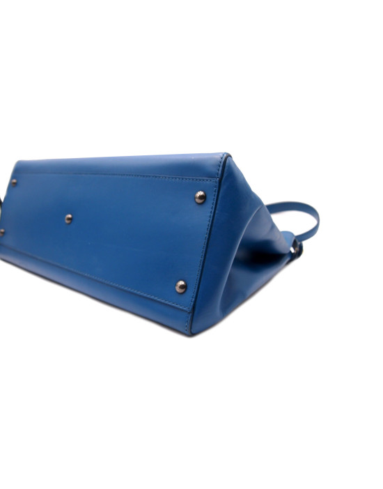 Fendi Peekaboo Pelle Bluette