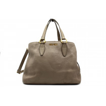 Miu Miu Shopping Pelle Grigia