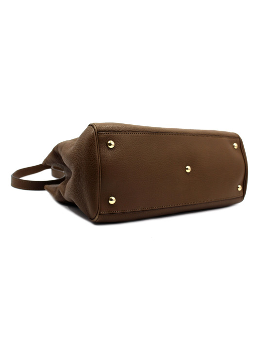 Gucci Bamboo Pelle Marrone