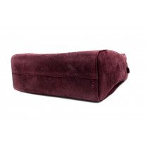 Prada Bauletto Scamosciato Melanzana