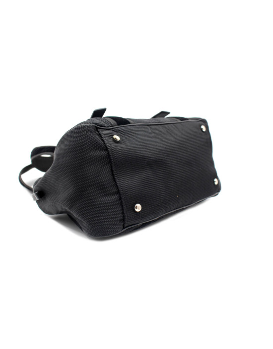 Saint Laurent Bauletto Tela Nera