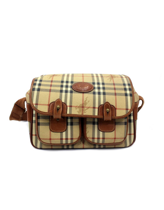 Burberry Tracolla Check Beige