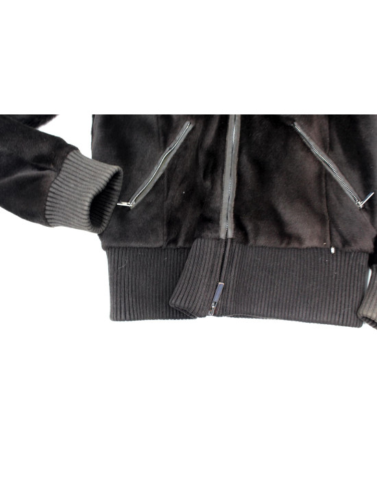 Sport Max Giubbino Pelle Marrone