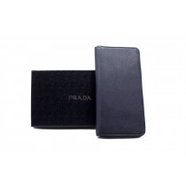 Prada Organizer Pelle Blu