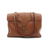 Celine Shopping Pelle Marrone