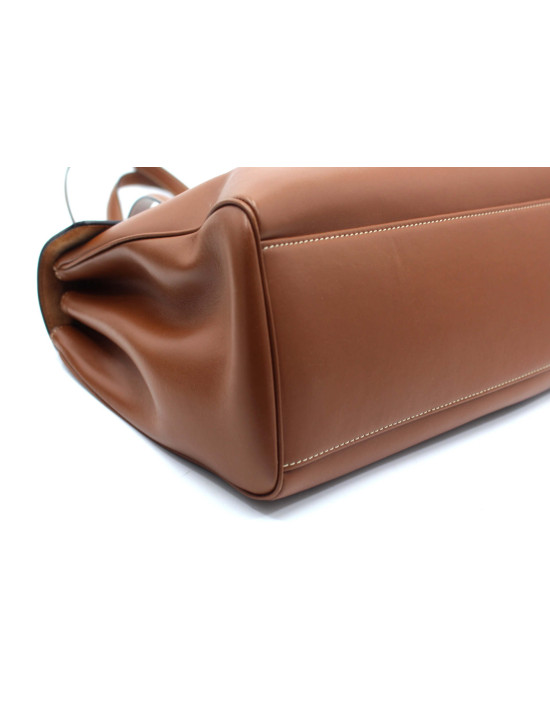 Celine Shopping Pelle Marrone