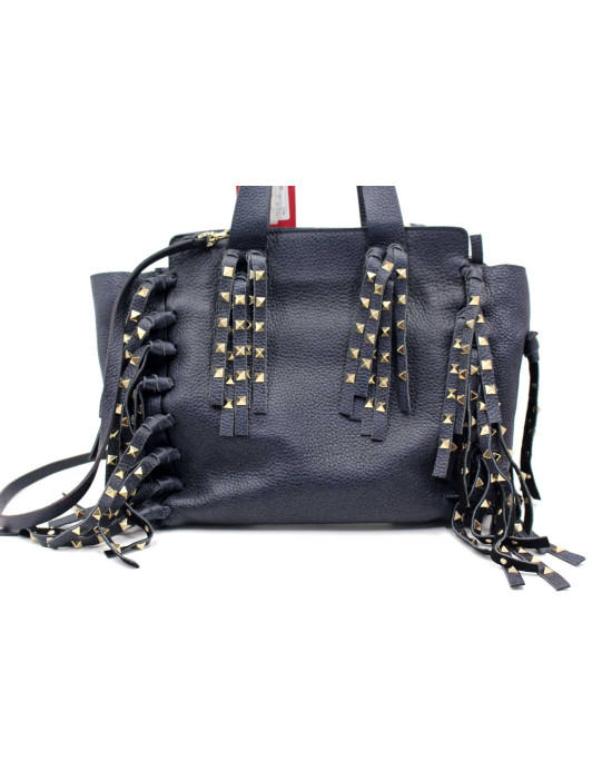 Valentino Shopping Pelle Blu