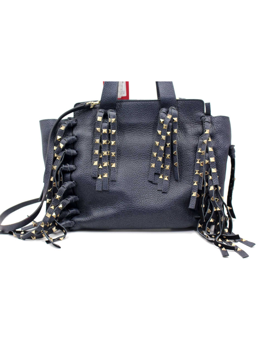 Valentino Shopping Pelle Blu