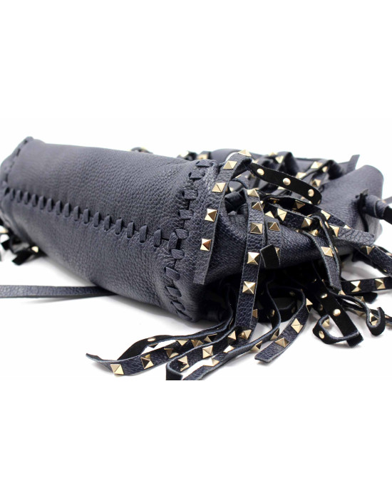 Valentino Shopping Pelle Blu