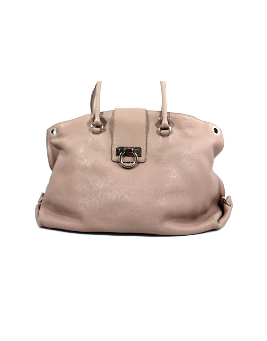 Ferragamo Shopping Pelle Cipria