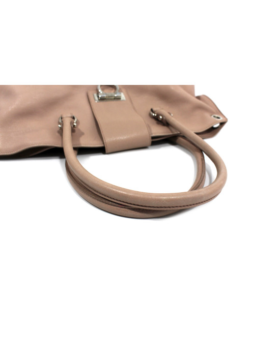 Ferragamo Shopping Pelle Cipria