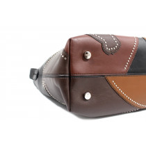 Tod's Shopping Pelle Nero e Marrone