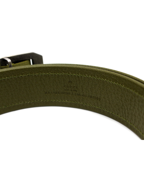 Gucci Cintura Tela Verde