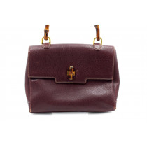 Gucci Bamboo Pelle Viola