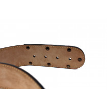 Dolce & Gabbana Cintura Stampa Cocco Pelle Nera