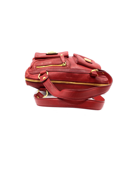 Tod's Shopping Pelle Rossa