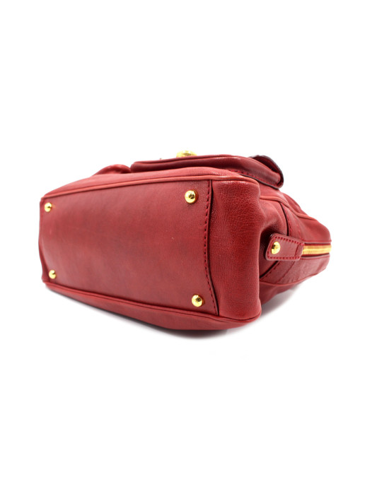 Tod's Shopping Pelle Rossa