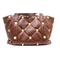 Valentino Roman Stud Pelle Marrone