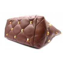 Valentino Roman Stud Pelle Marrone