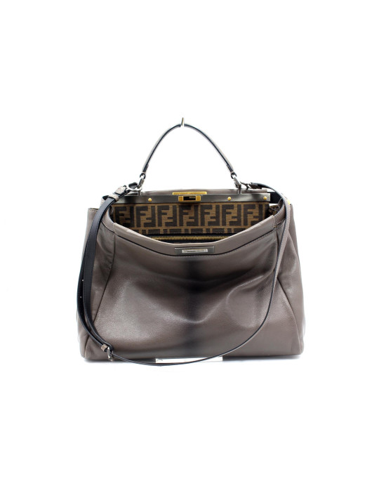 Fendi Peekaboo Pelle Tortora