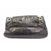 Chanel Cruise Pelle Perforated Grigio Scuro