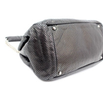 Chanel Cruise Pelle Perforated Grigio Scuro