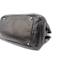 Chanel Cruise Pelle Perforated Grigio Scuro