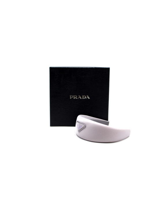 Prada Cerchietto Rafia Glicine