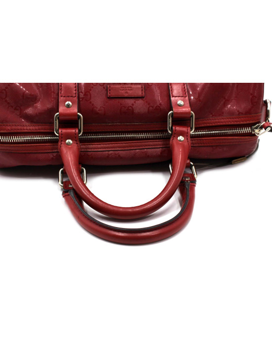 Gucci Bauletto Pelle Rouge