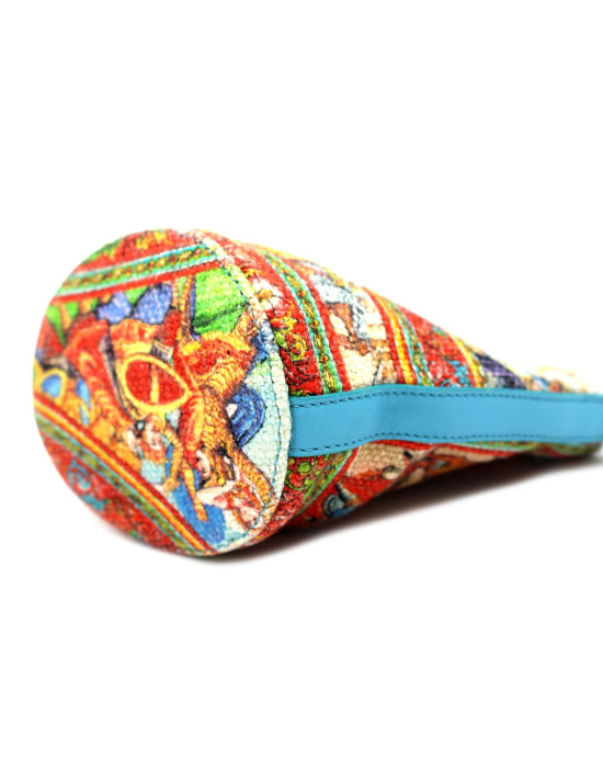 Dolce & Gabbana Secchiello Mini Tela Multicolor