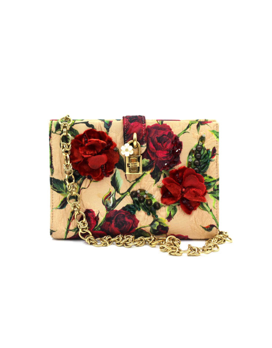 Dolce & Gabbana Pochette Tela Beige