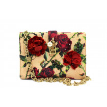 Dolce & Gabbana Pochette Tela Beige