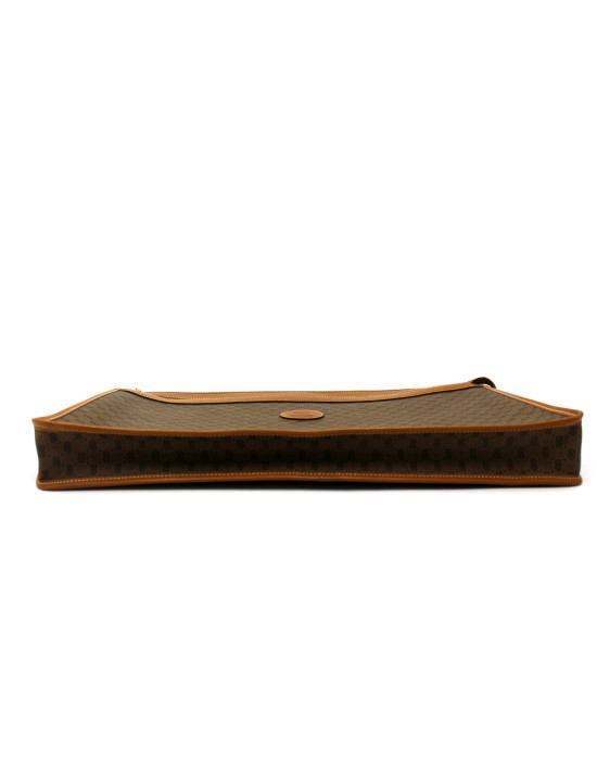 Gucci Portadocumenti Tela Marrone