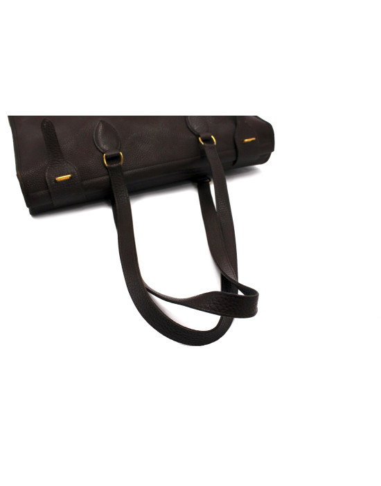 Hermes Hippo Pelle Marrone