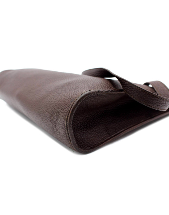 Hermes Hippo Pelle Marrone