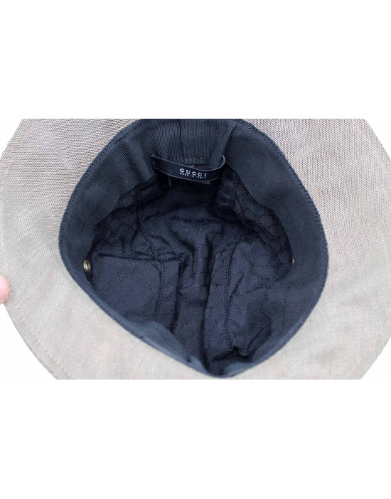 Gucci Cappello Tela Grigia
