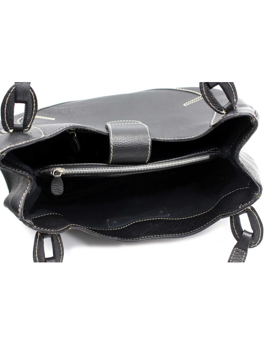 Tod's Shopping Pelle Nera