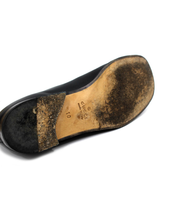 Gucci Scarpa Derby Uomo Pelle Nera