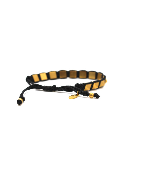 Valentino Bracciale Nero e Oro