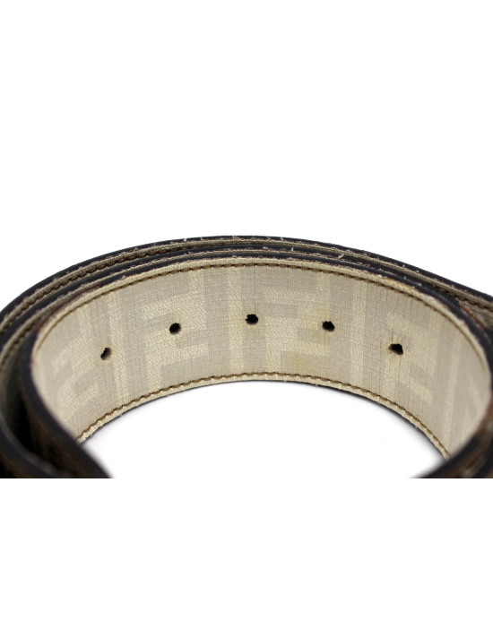 Fendi Cintura 95 Reverse Beige e Bianco