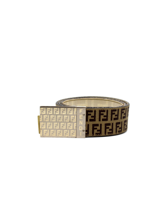 Fendi Cintura 95 Reverse Beige e Bianco