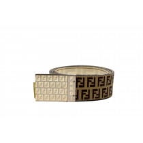 Fendi Cintura 95 Reverse Beige e Bianco