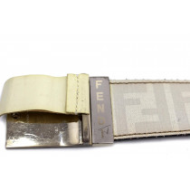 Fendi Cintura 95 Reverse Beige e Bianco