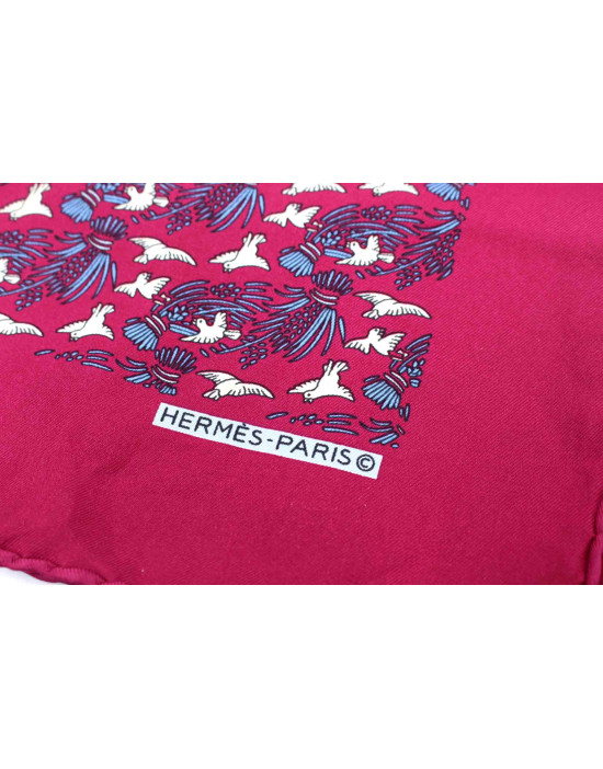 Hermes Foulard Seta Fucsia