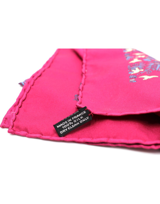 Hermes Foulard Seta Fucsia